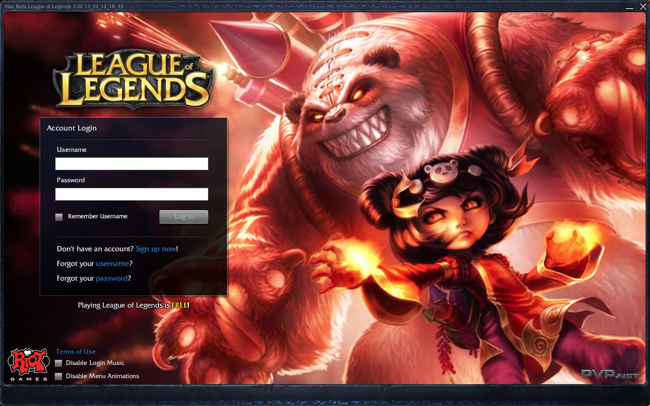 League of legend mac download free